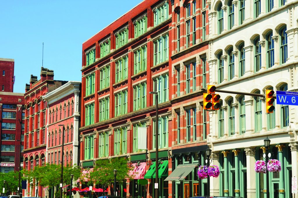 Warehouse District exteriors