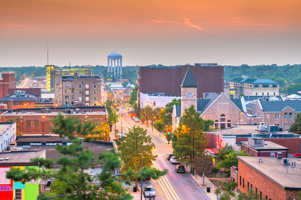 Downtown Columbia, MO